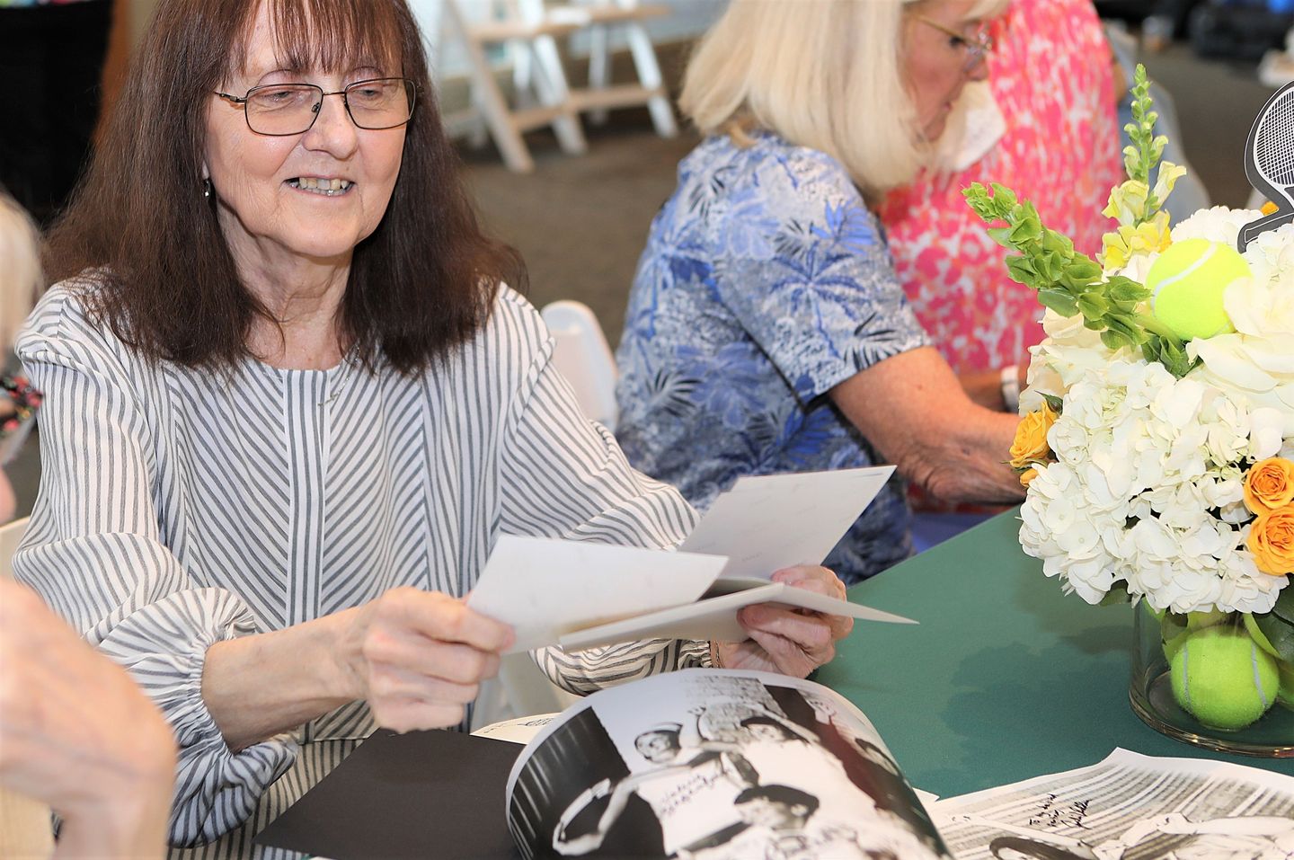Peaches Bartkowicz also enjoyed the trip down memory lane.