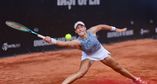 Mirra Andreeva saved two match points trailing Olga Danilovic 5-2 in the third set of their Iasi semifinal, pulling through 3-6, 6-3, 7-6(1) to reach her first WTA final.