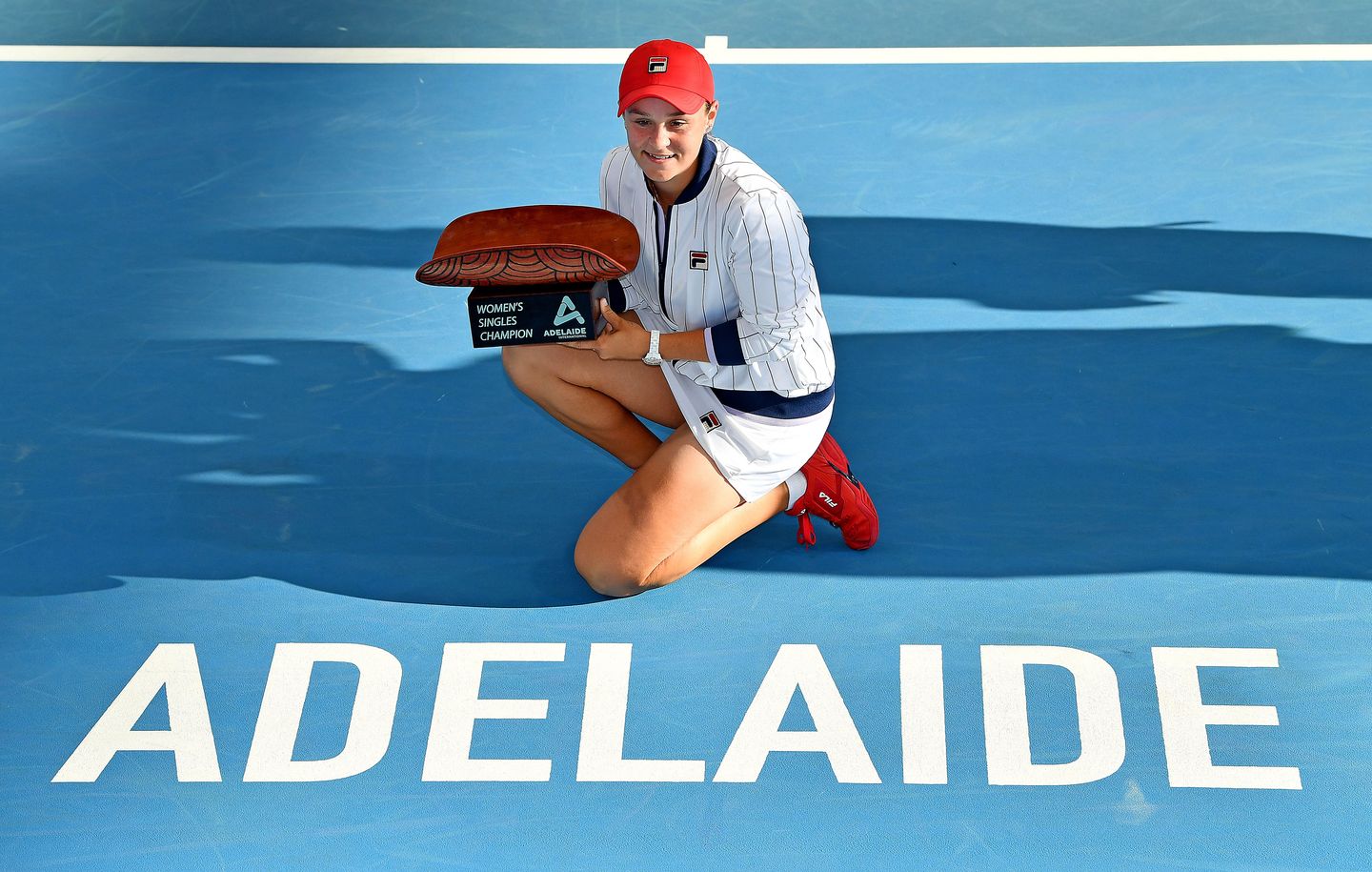 After losing two Sydney finals in 2018-19, a third Australian final at Adelaide 2020 saw Ashleigh Barty defeat Dayana Yastremska to win in front of her home crowd for the first time.