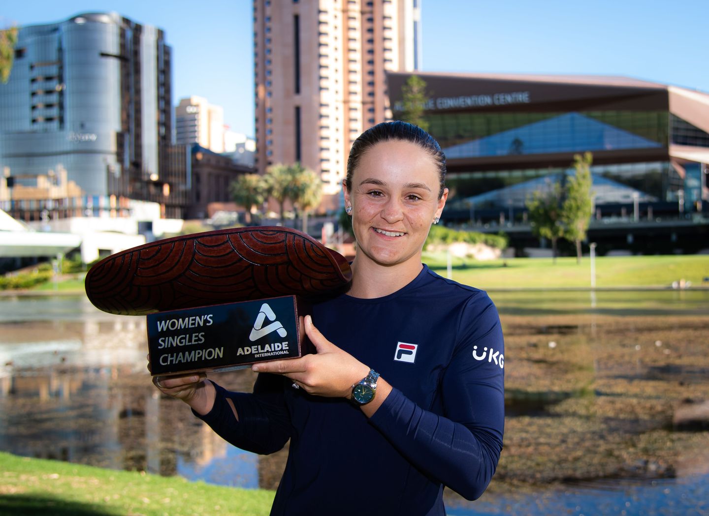 For the third year running, World No.1 Ashleigh Barty captured a January title in Australia, reclaiming the 2022 Adelaide 500 title for a second time to lift her 23rd WTA singles trophy.