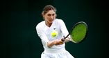 Cristina Bucsa saved two match points -- one on either side of a rain delay -- trailing Ana Bogdan 5-4 in the third set in the first round of Wimbledon, eventually pulling through 6-4, 4-6, 7-6[5].