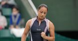 Elisabetta Cocciaretto faced two points to trail Jessika Ponchet 5-1 in the third set of their Osaka first round, and one match point down 5-4, but came back to win 6-4, 5-7, 7-6(3).