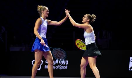 Erin Routliffe, Gabriela Dabrowski - WTA Finals Riyadh 2024