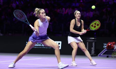 Erin Routliffe, Gabriela Dabrowski - WTA Finals Riyadh 2024