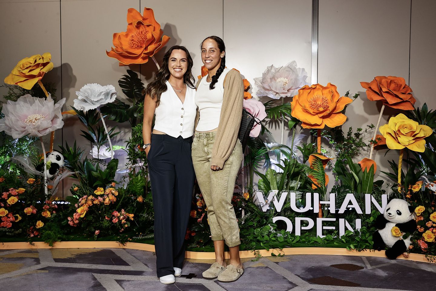 Madison Keys and Desirae Krawczyk were also among the attendees.