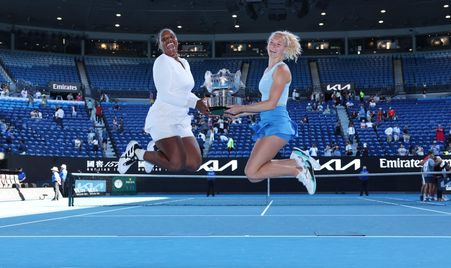 Siniakova and Townsend - 2025 Australian Open final