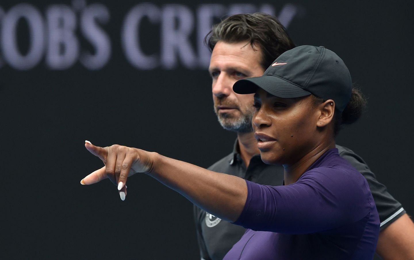 The 2017 Australian Open was won by Serena Williams, whose progress was primarily overseen by Patrick Mouratoglou, who has been in her corner since 2012.