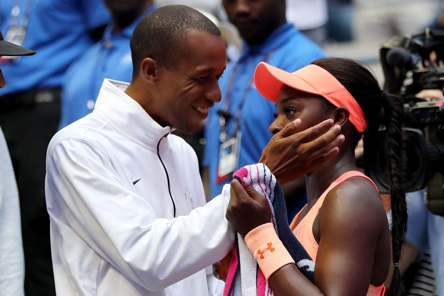 Sloane Stephens’ first Grand Slam title arrived at the 2017 US Open. Kamau Murray her coach as the American overcame Madison Keys in the New York final.