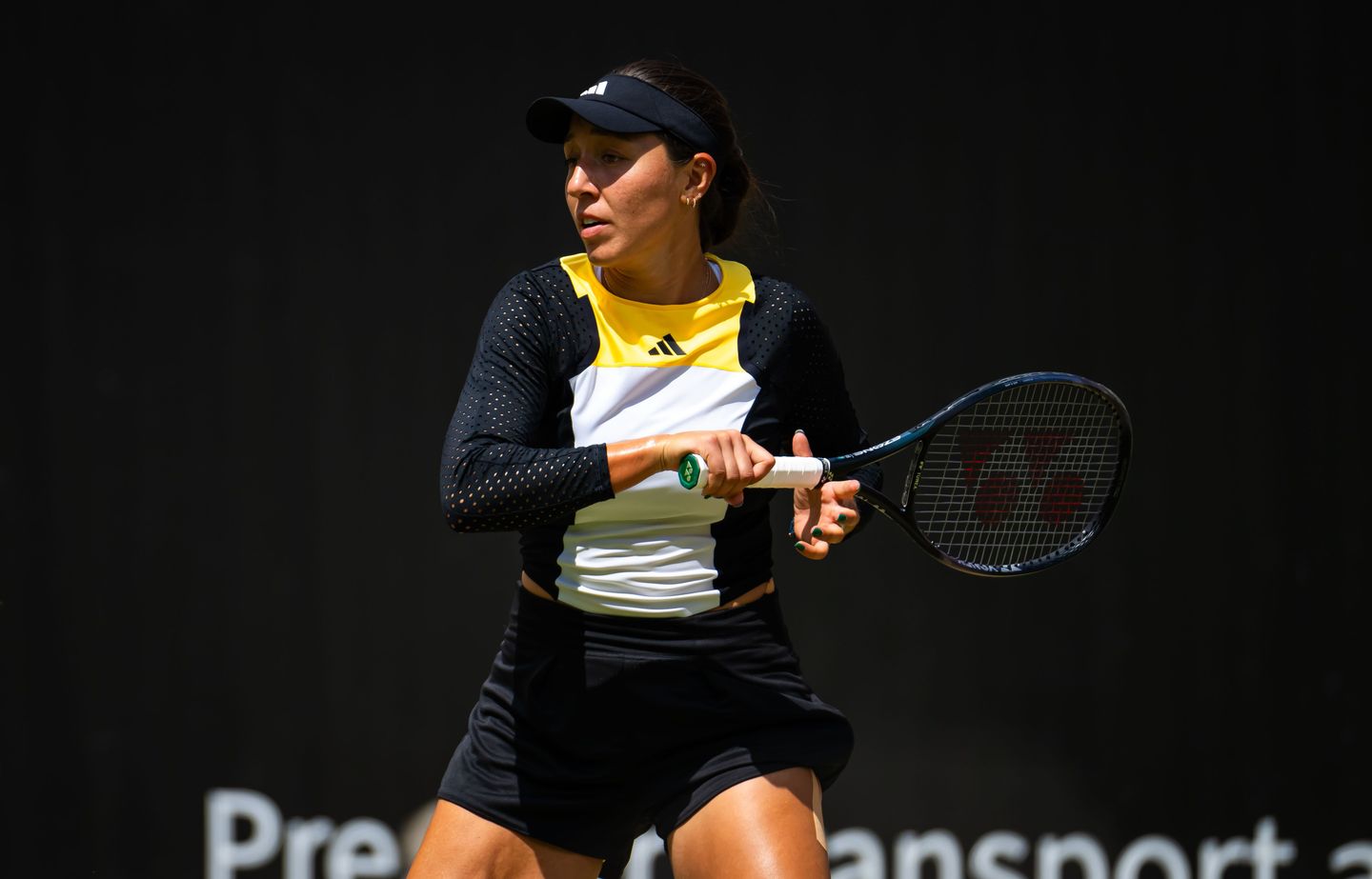 Jessica Pegula saved five match points in the third set of the ecotrans Ladies Open final (four at 5-4 and another at 6-5) before outlasting Anna Kalinskaya 6-7(0), 6-4, 7-6(3) to capture her first title of the year.