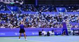 Daria Kasatkina came from 4-1 down in the first set, 4-2 down in the third and saved two match points in the deciding tiebreak to beat Yulia Putintseva 6-4, 1-6, 7-6(6) in the Ningbo quarterfinals.