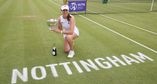 In her third Nottingham final, Johanna Konta lifted the trophy for the first time in 2021, becoming the first British woman to win a title on home soil since Sue Barker at Brighton 1981.