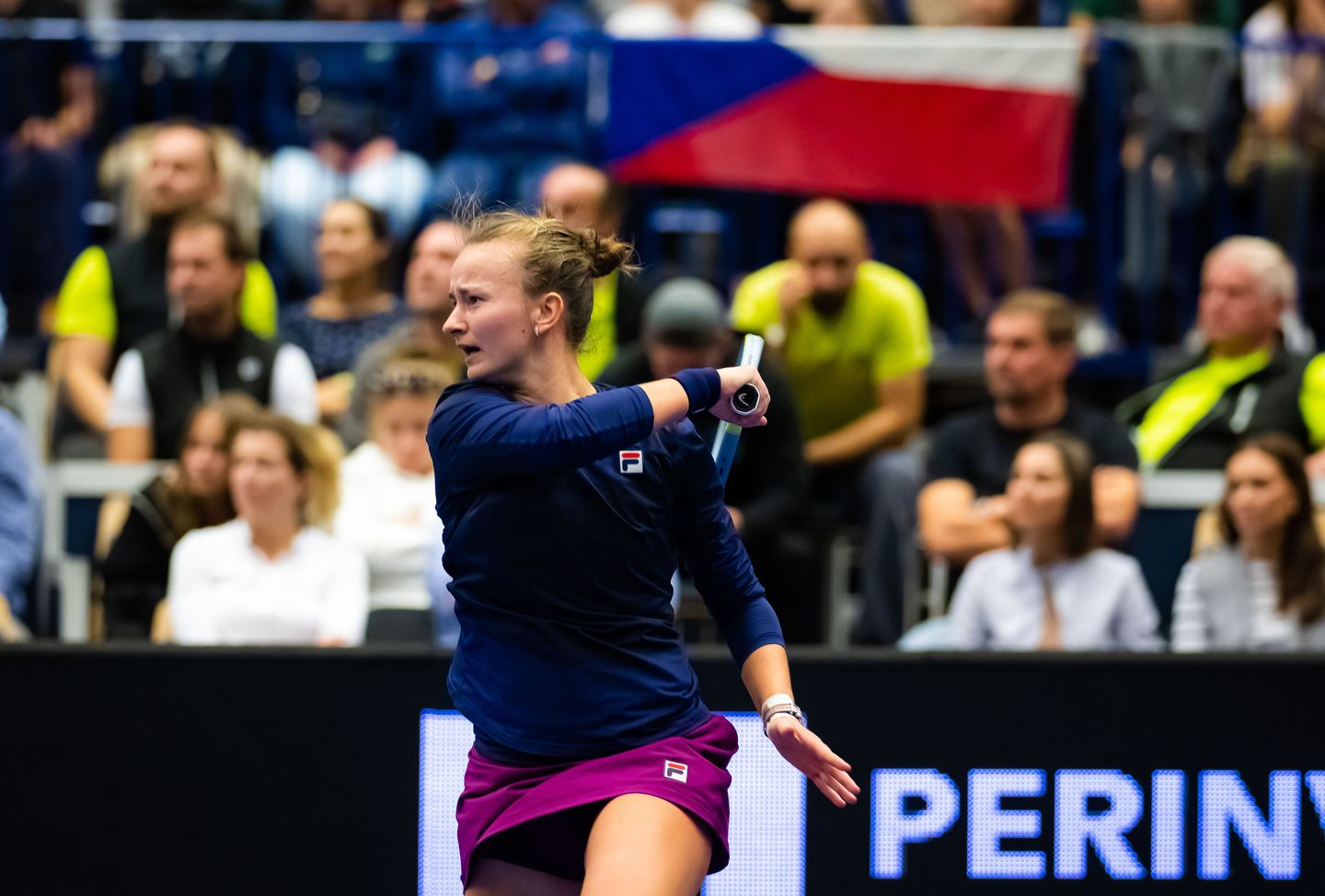 Barbora Krejcikova continued her 2022 autumn resurgence by becoming the first home champion in Ostrava - the Czech's second title in her own country.