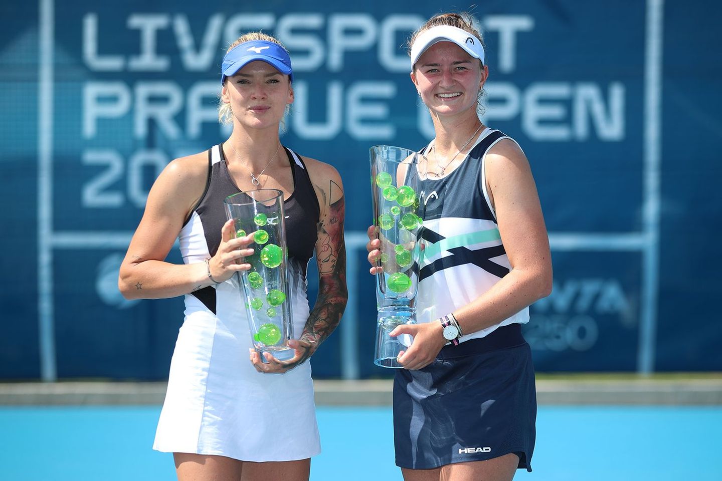 Barbora Krejcikova became the sixth home champion in Prague since the inaugural 1992 edition after winning the tournament's third all-Czech final over Tereza Martincova in 2021.