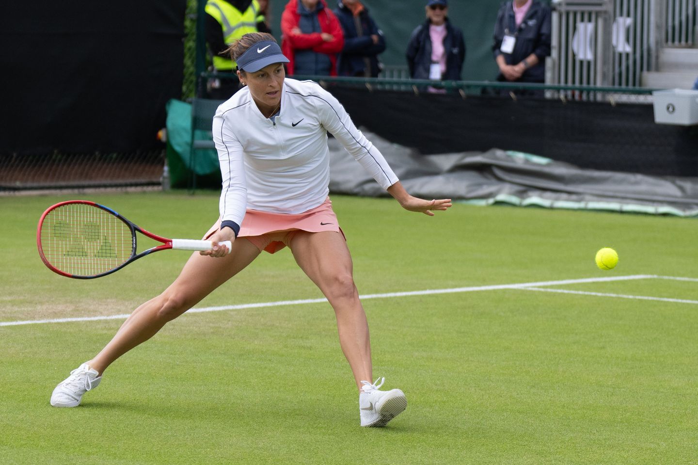 Tatjana Maria saved six match points to escape Emiliana Arango 4-6, 7-6(7), 7-6(6) in the first round of Nottingham: two as Arango served at 6-5 in set two, three in the second-set tiebreak and one in the third-set tiebreak.