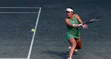Jessica Pegula missed her first four match points at 5-4 in the third set against Victoria Azarenka in the Charleston quarterfinals, but saved four in the deciding tiebreak before converting her fifth to win 6-4, 3-6, 7-6(7).