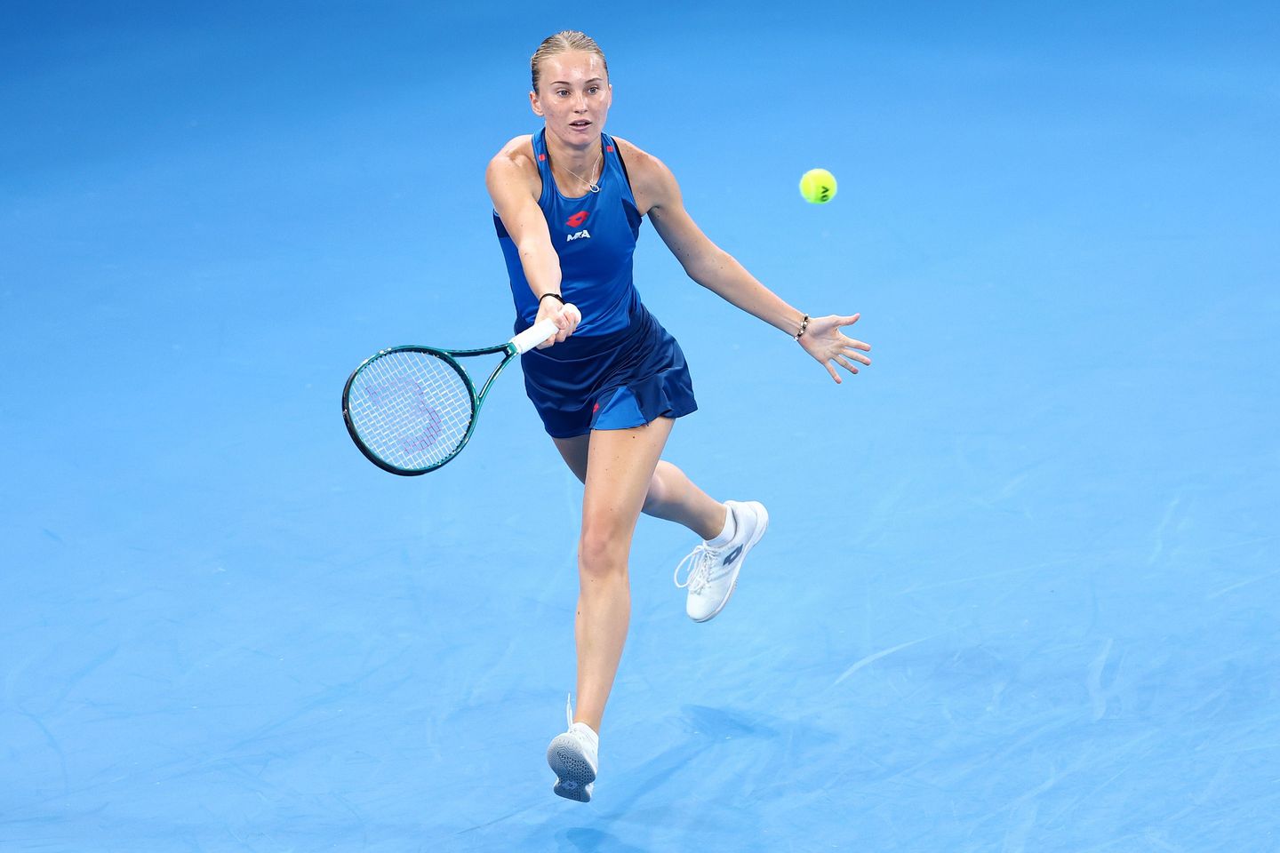 Polina Kudermetova, 21, roared into the Top 100 on Jan. 6 after a spectacular seven-match run to the Brisbane final as a qualifier, including her first Top 10 win over Daria Kasatkina in the third round.