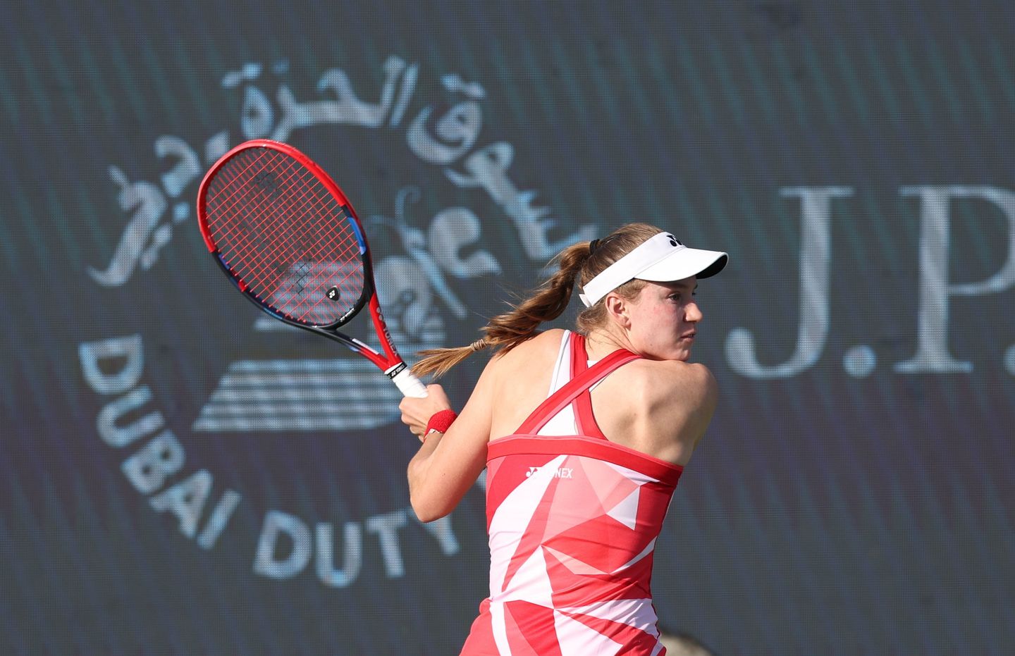 Elena Rybakina saved six match points (four in the second-set tiebreak and two down 6-5 in the decider) to beat Paula Badosa 4-6, 7-6(6), 7-6(2) in the Dubai third round. It was their second match in a row which Rybakina had won from match point down.