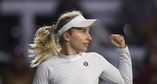 Daria Saville came from a set and a break down to defeat Tatjana Maria in the Round of 16 in San Diego, saving one match point on her own serve at 4-5, 30-40 in the second set before winning 5-7, 7-6(2), 6-2 in 3 hours and 14 minutes.