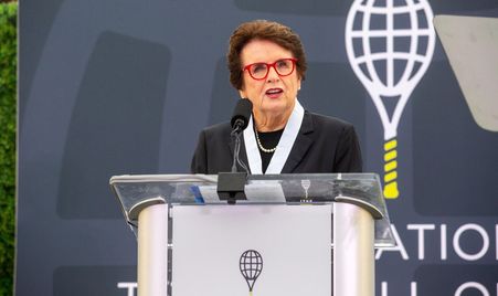 Billie Jean King Hall of Fame