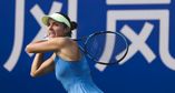 Viktoriya Tomova fended off four match points in the second-set tiebreak, including three in a row, en route to defeating Ashlyn Krueger 1-6, 7-6(8), 7-5 in the Wuhan first round.