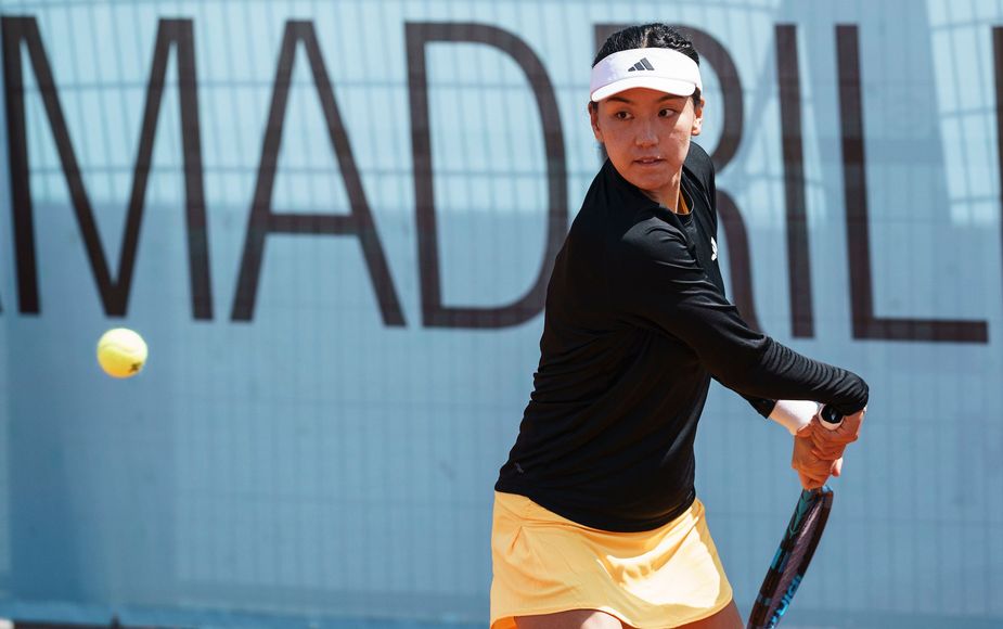Wang Xinyu saved 10 match points as she came back from a set and 5-2 down against Viktoriya Tomova in the Madrid first round -- three trailing 5-2 and seven at 5-3 -- eventually winning 5-7, 7-5, 6-4.
