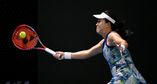 Zhu Lin also won from match point down in her second straight season opener, saving one in the deciding tiebreak to beat Danielle Collins 1-6, 6-3, 7-6(7) in the Brisbane second round.